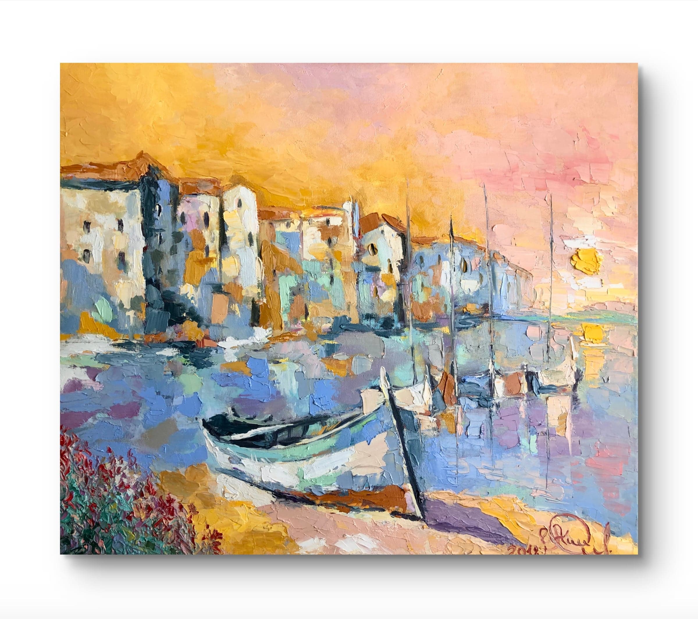 A painting by a Ukrainian artist on the ART Index platform